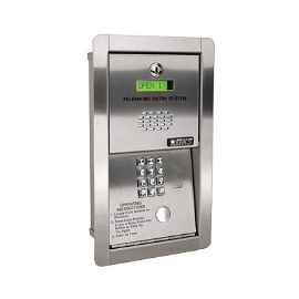 Telephone Entry System up to 600 Phone Numbers, Control for 2 doors, 16 Digit Dialing, Analog or Digital Lines