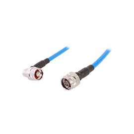 SSP-250-LLPL Cable of 1m with Right Angle N Male to N Male connectors.