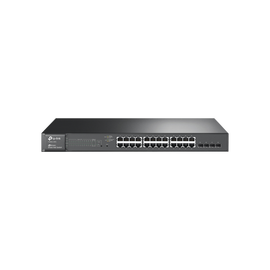 Smart Switch JetStream PoE+ administrable Capa 2, 24 puertos 10/100/1000 Mbps + 4 puertos SFP 192 W