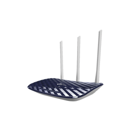 Router Inalámbrico doble banda AC, 2.4 GHz y 5 GHz Hasta 733 Mbps, 3 antenas externas omnidireccional, 4 Puertos LAN 10/100 Mbps, 1 Puerto WAN 10/100 Mbps
