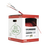 Bobina de 305 metros de alambre  calibre 16 AWG, con blindaje, en 2 hilos, caja REACT, tipo FPLP-CL2P, resistente al fuego, color rojo, para sistemas contra incendio o sistemas de evacuación.