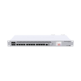 MikroTik Cloud Core Router CCR1036-12G-4S - Router - conmutador de 12 puertos - GigE - montaje en rack