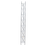 Tramo de Torre Arriostrada de 3m x 45cm, Galvanizado por Inmersión, Hasta 60 m de Elevación. Zonas Húmedas.