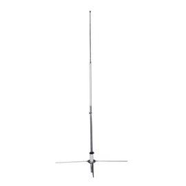 Antena base VHF, omnidireccional, rango de frecuencia 144 - 174 MHz