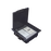 Caja de piso para dos módulos universales (Socket M2), para alimentación eléctrica y redes de datos (11000-33401) No incluye faceplates