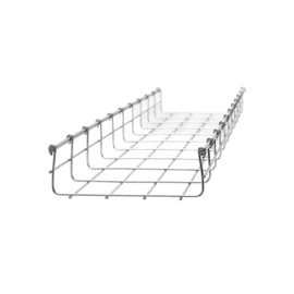 66 / 200mm mesh tray with GAC finish Hot dip galvanized, up to 210 Cat6 UTP cables, 3 m