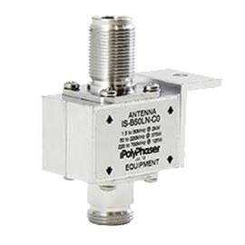 Protector Coaxial de 10MHZ a 1GHZ Con Bloqueador de DC y Conectores N Hembra, 50 Ω