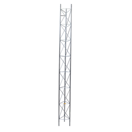 Tramo de Torre Arriostrada de 3m x 45cm, Galvanizado por Electrólisis, Hasta 60 m de Elevación. Zonas Secas.