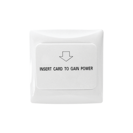 Interruptor de Energía para Habitación de Hotel / Habilita la corriente eléctrica al colocar la llave (tarjeta) de la habitación