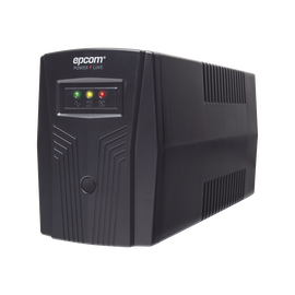 UPS de 850VA/510W / Topología Línea Interactiva / Entrada y Salida 120 Vca / Regulador de Voltaje AVR 80-150 Vca / Clavija NEMA 5-15P / 4 Tomas NEMA 5-15R