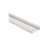 Base para canaleta T-70, de PVC rígido, con orificios perforados para montaje, 103.3 x 44.9 x 2400 mm, Color Blanco Mate
