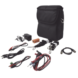Kit de accesorios para probadores de vídeo EPMONTVI incluye: maleta, probador de cable, cables de conexion.