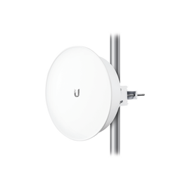 PowerBeam airMAX AC ISO hasta 450 Mbps, 5 GHz (5150 - 5875 MHz) con antena integrada de 22 dBi con aislamiento RF y radomo incluido