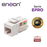 CONECTOR MODULAR JACK RJ45 ENSON EPRO-TLJACK6-WH SERIE PRO TERMINADO SIN PINZAS, POSICION VERTICAL CAT6 COLOR BLANCO COMPATIBLE CON PLACAS ENSON EPRO-FP