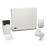 Kit de alarma 4-8 zonas con teclado de iconos, 1 detector de movimiento digital, transformador y sirena de 15 WATTS.