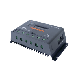 Controlador Solar de Carga y Descarga PWM 12/24V 30A con Display, Parámetros Configurables