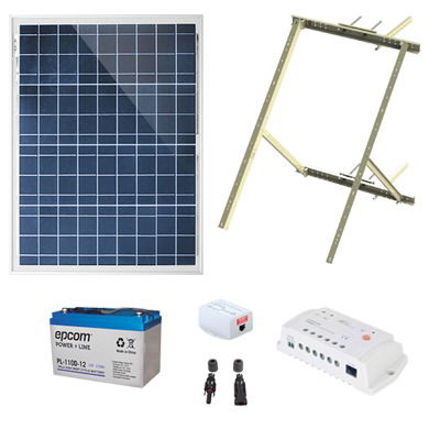 Kit Solar de 14 W con PoE Pasivo 24 Vcd para un radio de Ubiquiti airMAX o Cambium ePMP Kit Solar de 14 W con PoE Pasivo 24 Vcd para un radio de Ubiquiti airMAX o Cambium ePMP