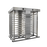 Torniquete Doble / Cuerpo Completo / Interior/Exterior / 100% Acero Inoxidable / Acabado de Lujo / Alto Tráfico
