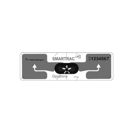 Tag UHF transparente con adhesivo para Vehiculo ( EPC Gen 2 )