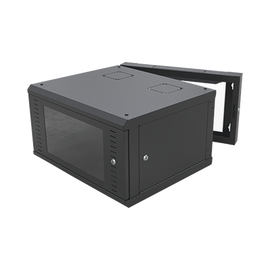 Gabinete Abatible de Pared (Con Marco Trasero) con Rack 19