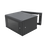 Gabinete Abatible de Pared (Con Marco Trasero) con Rack 19