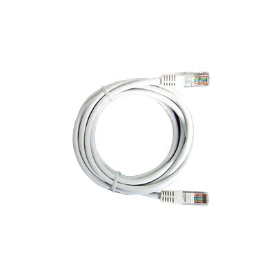 Cable de parcheo UTP Cat5e - 1 m - blanco Cable de parcheo UTP Cat5e - 1 m - blanco
