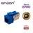 CONECTOR MODULAR JACK RJ45 ENSON EPRO-JACK6-BL SERIE PRO, POSICION VERTICAL CAT6 COLOR AZUL COMPATIBLE CON PLACAS ENSON EPRO-FP REQUIERE USO DE PINZAS EPRO-JACKTOOL