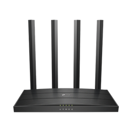 Router inalámbrico AC Wave 2 1900 doble banda 1 puerto WAN 10/100/1000 Mbps y 4 puertos LAN 10/100/1000 Mbps, MIMO 3X3, Beamforming