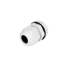Conector Plástico Gris Tipo Glándula para Cable de 10 a 14 mm de Diámetro. Conector Plástico Gris Tipo Glándula para Cable de 10 a 14 mm de Diámetro.