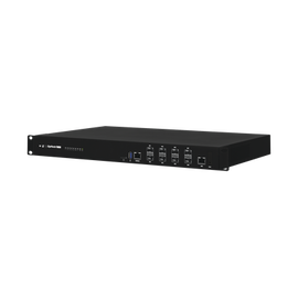 EdgeRouter INFINITY de 8 puertos SFP+ 10 G + 1 puerto RJ45 Gigabit, throughput 80 Gbps, 16 núcleos y 16 GB RAM , fuentes de alimentación modulares Hot-Swappable