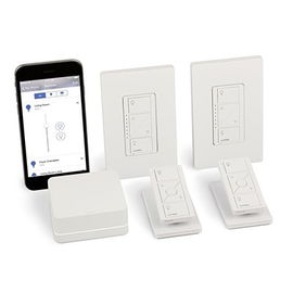 Control de iluminación, Kit hub controlador, dimmer, control remoto, base mesa y tapa Control de iluminación, Kit hub controlador, dimmer, control remoto, base mesa y tapa