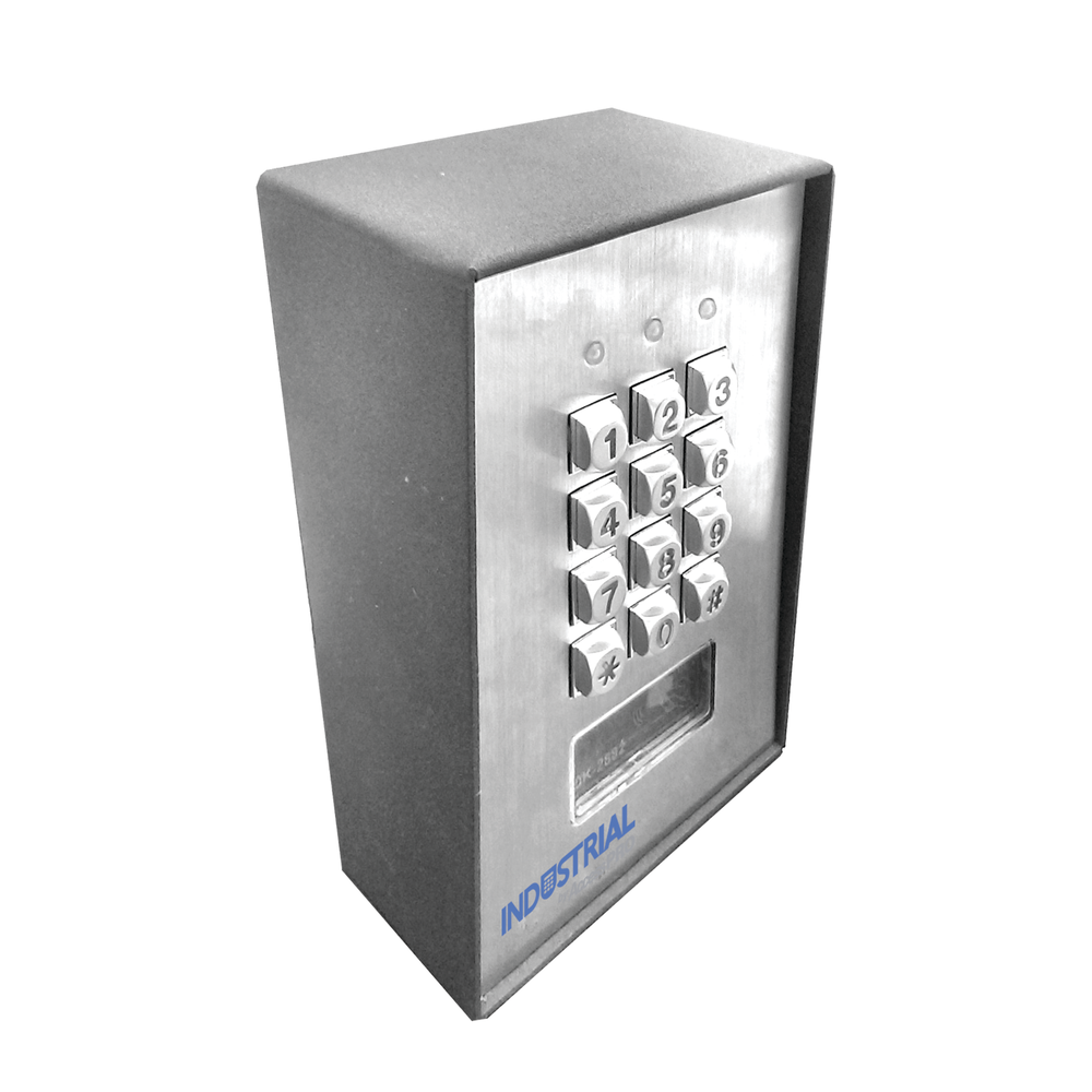Teclado Exterior/Interior Antivandálico, 3 Relevadores, Salida Wiegand, 1200 Usuarios, Lector de Proximidad Teclado Exterior/Interior Antivandálico, 3 Relevadores, Salida Wiegand, 1200 Usuarios, Lector de Proximidad
