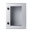 Gabinete de Poliéster IP65 Puerta Transparente, Uso en Intemperie (400 x 500 x 200 mm) con Placa Trasera Interior (Incluye Chapa y Llave).