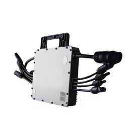 Microinversor 1500 W para Interconexión a Red Eléctrica 220V,  IP67, Con Cable Troncal Incluido, Para 4 Modulos de Hasta 470 W