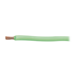 Cable 8 awg  color verde,Conductor de cobre suave cableado. Aislamiento de PVC, autoextinguible. (Venta por Metro)