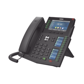 Teléfono IP Empresarial con Estándares Europeos, 20 lineas SIP con pantalla LCD a color, 60 teclas DSS/BLF, puertos Gigabit, IPv6, Opus y conferencia de 3 vías, PoE/DC