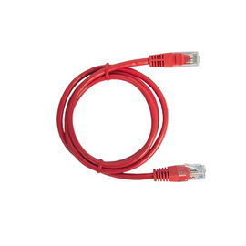 Cable de Parcheo UTP Cat5e - 3.0m. - Rojo Cable de Parcheo UTP Cat5e - 3.0m. - Rojo