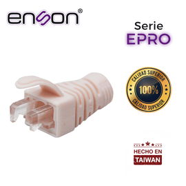 BOTA PARA CABLE UTP ENSON EPRO-BOOT-WH COLOR BLANCO IDEAL PARA EL TERMINADO Y CUIDADO DEL REMATADO, COMPATIBLE CON CAT5E/6/6A Y CON PLUGS ENSON EPRO-PLUG BOTA PARA CABLE UTP ENSON EPRO-BOOT-WH COLOR BLANCO IDEAL PARA EL TERMINADO Y CUIDADO DEL REMATADO, COMPATIBLE CON CAT5E/6/6A Y CON PLUGS ENSON EPRO-PLUG