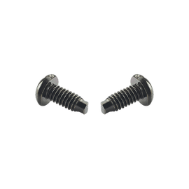 Tornillo #12-24, 13 mm de largo, para uso con Racks de 2 o 4 postes Panduit, de Acero, Bolsa de 100pz