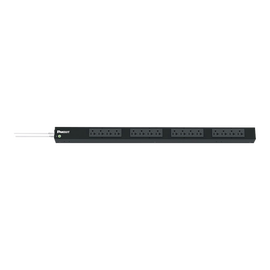 PDU Básico para Distribución de Energía, Enchufe de Entrada NEMA 5-20P, Con 16 Contactos NEMA 5-20R, de Instalación Vertical, 20 Amp, 120 Vca