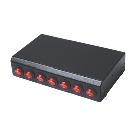Switchera con 7 interruptores para barra de luces