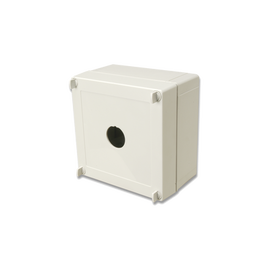 Caja industrial de conexión (Ruggedized), de 1 puerto de cobre o fibra, con protección IP66/IP67 (NEMA 4X)