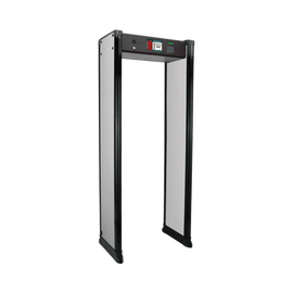 Arco Detector de Metales, 2 Zonas con Base para Fijarse al Piso, Display de ubicación de metal