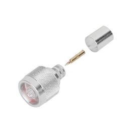 Conector N Macho de anillo plegable para cables RG-8/U (BELDEN 8237), RG213/U (8267), RG214 (8268).