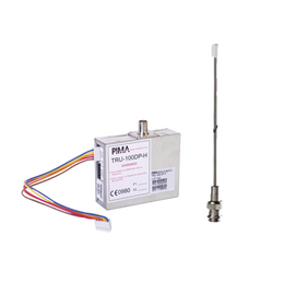 Kit de Comunicador Radio UHF con Antena, para paneles de Alarma, hasta 30Kms de Alcance. Frecuencia de 470 - 500 MHz. Compatible con Paneles de Alarma Serie Hunter e interfaces SAT9PID. Potencia de 2.5W.