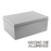 Gabinete de Aluminio para Exterior (IP66) de 390 x 280 x 158 mm con Rápida Disipación de Calor, Cierre por Tornillos con Bisagra.