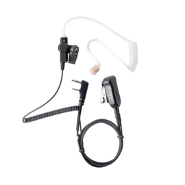 MICRÓFONO DE SOLAPA CON AUDÍFONO DISCRETO P/ KENWOOD Serie G/ 3230/ 2102G/ 2202L/ 2212L/ 2170/ 2360/ 2302/ 2312/ 2000/ 2402/ NX220/ NX240/ TKD240.