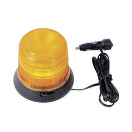Burbuja Brillante de 6 LEDs, Color Ámbar con Montaje Magnético