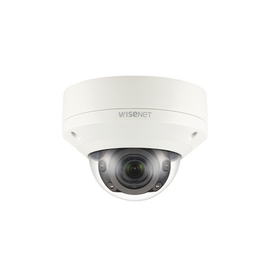 Cámara IP Tipo Domo Antivandálico 2MP / Lente Motorizado 2.8-12mm / WDR 150db / H.265 & WiseStream Cámara IP Tipo Domo Antivandálico 2MP / Lente Motorizado 2.8-12mm / WDR 150db / H.265 & WiseStream