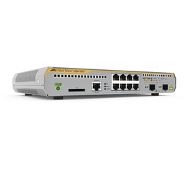 Switch Administrable Capa 3, 8 puertos 10/100/1000 Mbps + 2 puertos SFP Gigabit Switch Administrable Capa 3, 8 puertos 10/100/1000 Mbps + 2 puertos SFP Gigabit